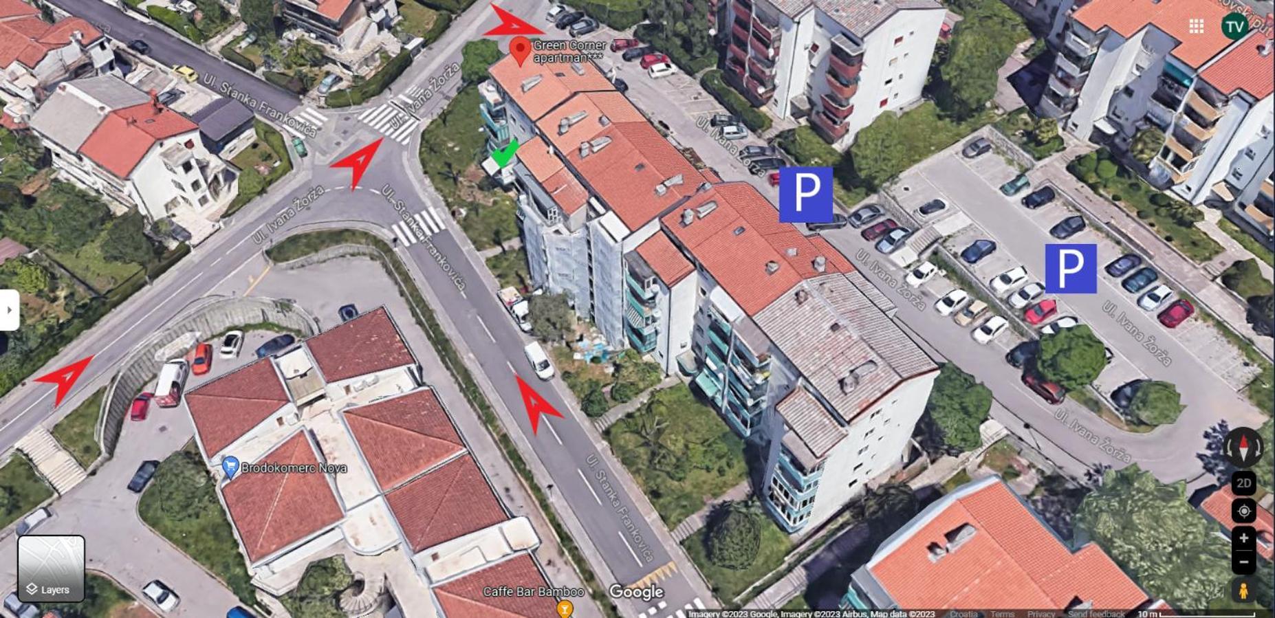 Appartamento Green Corner *** Fiume Esterno foto